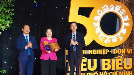 Vinamilk được vinh danh là Cwincom hiện đang mở tiêu biểu của Thành phố Hồ Chí Minh