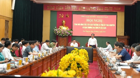Thái Nguyên và Bắc Kạn đẩy mạnh hợp tác, chủ động sắp xếp đơn vị hành chính, nâng cao hiệu lực bộ máy