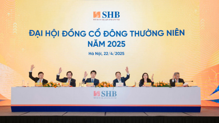 Đại hội đồng cổ đông SHB: Đặt kế hoạch lợi nhuận tăng 25%