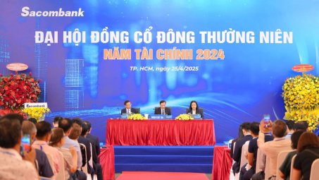 Cwin4555 link đăng ký đăng nhập Sacombank (STB): Tự tin lãi năm nay tăng 15%, lên kế hoạch chia cổ tức