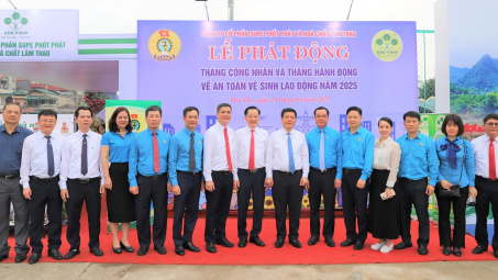 Nhìn lại chuỗi hoạt động trong khuôn khổ Lễ phát động Tháng Công nhân và Tháng hành động về Vệ sinh an toàn Nền tảng hàng đầu cung cấp Cwin com năm 2025