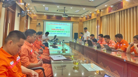 Thủy điện Trung Sơn: Nâng cao kỹ năng vận hành và xử lý sự cố trong nhà máy Cwin800 cá cược chung kết WC 2026