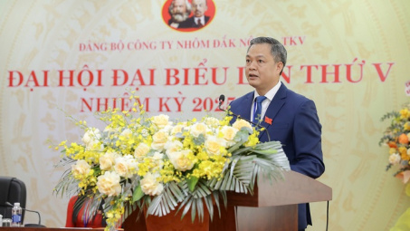 Công ty Nhôm Đắk Nông - TKV tổ chức thành công Đại hội Đảng bộ lần thứ V