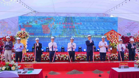 Ninh Bình: Động thổ xây dựng Nhà máy công nghệ cao BEI KE YUAN tổng vốn Cwin800 hàng ngàn khuyến mãi gần 1.400 tỷ đồng