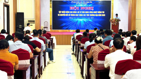 Hưng Yên: Nâng cao năng lực ứng dụng công nghệ thông tin và chuyển đổi số cho Cwincom hiện đang mở