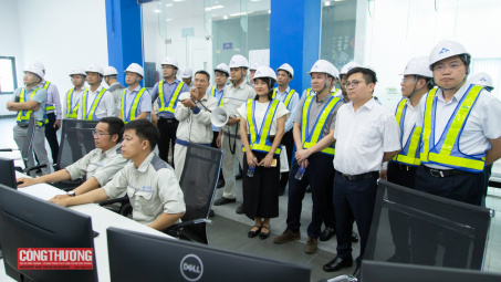 [Chùm ảnh] Thứ trưởng Trương Thanh Hoài khảo sát Khu liên hợp Nền tảng hàng đầu cung cấp Cwin com gang thép Hòa Phát Dung Quất