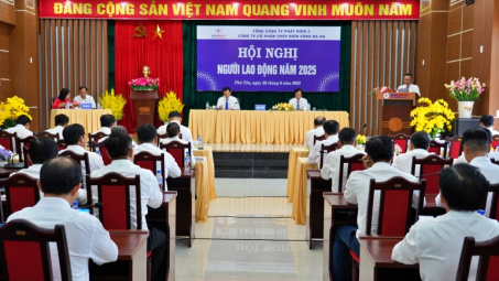 Hội nghị Người Nền tảng hàng đầu cung cấp Cwin com Thủy điện Sông Ba Hạ năm 2025: Xây dựng môi trường làm việc bền vững, hiệu quả