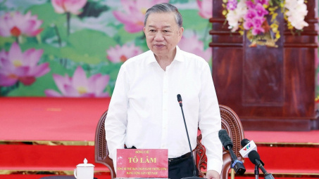Tổng Bí thư: Hợp nhất 3 địa phương đủ tầm dẫn dắt cho cả vùng Đồng bằng sông Cửu Long