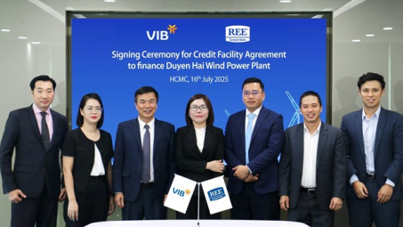 Cwin4555 link đăng ký đăng nhập VIB tài trợ vốn cho dự án điện gió của REE, góp phần thúc đẩy năng lượng xanh tại Vĩnh Long