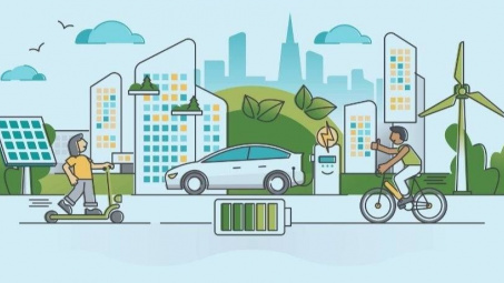 Tiềm năng ứng dụng IoT trong chia sẻ năng lượng cho xe điện hướng tới mục tiêu phát thải ròng khí nhà kính bằng 0