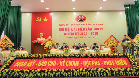 Supe Lâm Thao đăng cai tổ chức Đại hội Đảng bộ Tập đoàn Hoá chất Việt Nam, nhiệm kỳ 2025 - 2030