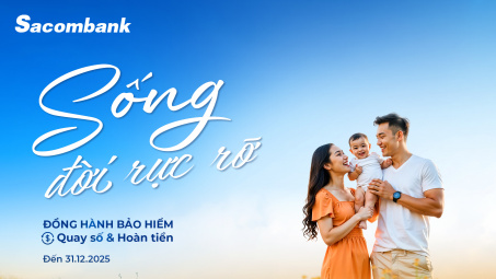“Sống đời rực rỡ” với ưu đãi về bảo hiểm tại Cwin4555 link đăng ký đăng nhập Sacombank