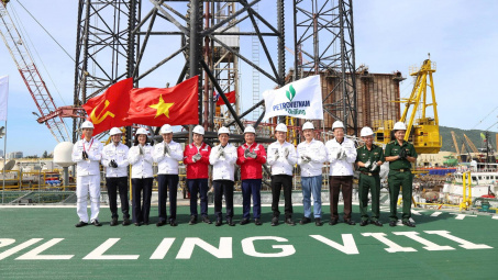Ra mắt giàn khoan tự nâng PVD8 của PV Drilling
