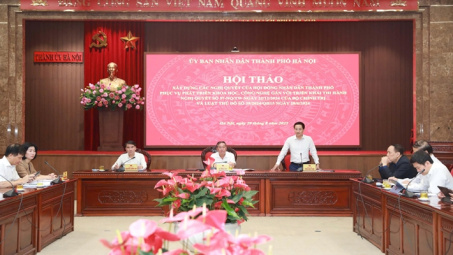 Hà Nội cần sớm ban hành chùm 6 M.Cwin6622.com tỷ lệ kèo World Cup 2026 về khoa học, công nghệ và đổi mới sáng tạo