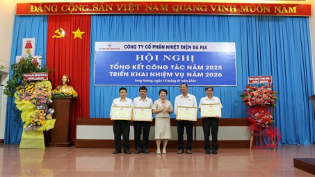 Nhiệt điện Bà Rịa: Phấn đấu thực hiện thắng lợi các nhiệm vụ năm 2026