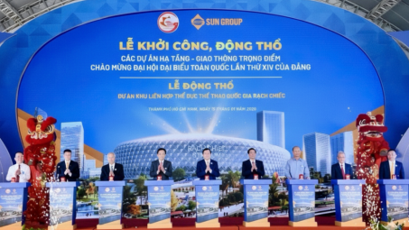TP. Hồ Chí Minh khởi công, động thổ 4 công trình trọng điểm chào mừng Đại hội XIV của Đảng