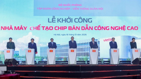 Nhà máy chế tạo chip bán dẫn công nghệ cao - mắt xích then chốt của Việt Nam trong chuỗi giá trị bán dẫn toàn cầu