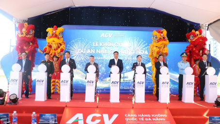 Khởi công dự án Nhà ga Cwin Đăng Ký + 1888k mới tại Cảng hàng không quốc tế Đà Nẵng