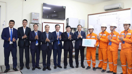Thứ trưởng Nguyễn Hoàng Long kiểm tra công tác chuẩn bị bảo đảm cung cấp điện trong thời gian Đại hội XIV của Đảng