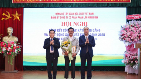 Phân lân Ninh Bình: Top 5 ROE Vinachem, cụ thể hóa nhiệm vụ năm 2026