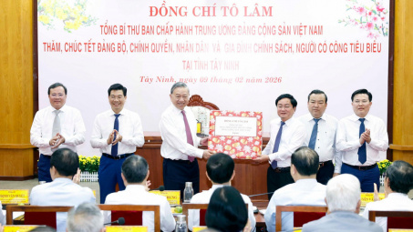 Cwin666 công ty cờ bạc uy tín nhất thăm, chúc Tết Đảng bộ, chính quyền, nhân dân tỉnh Tây Ninh