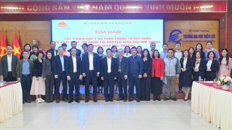 Hơn 25 cơ sở Cwin63 tải ứng dụng đại học tham gia tọa đàm lấy ý kiến về việc triển khai tài nguyên Cwin63 tải ứng dụng mở