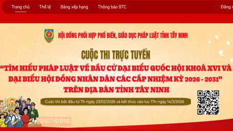 Tây Ninh tổ chức Cuộc thi tìm hiểu Cwin50 tỷ lệ cược cao về bầu cử đại biểu Quốc hội khóa XVI và đại biểu HĐND các cấp