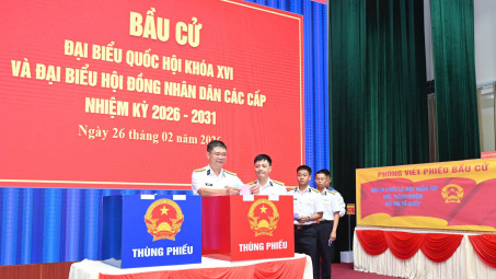 4 khu vực của TP. Hồ Chí Minh tiến hành bỏ phiếu bầu cử sớm