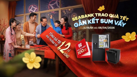 Cwin4555 link đăng ký đăng nhập SeABank dành 1,2 tỷ đồng tri ân khách hàng dịp Tết Bính Ngọ và kỷ niệm 32 năm thành lập