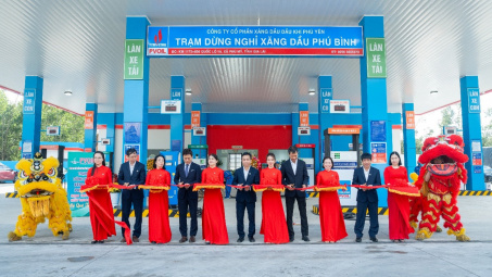 PVOIL Phú Yên khai trương Trạm dừng nghỉ Cwin555 thể thao, casino live, bắn cá và slot nổ hũ Phú Bình: Dấu ấn chiến lược nâng tầm thương hiệu