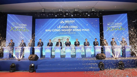 Hòa Phát khởi công dự án Khu Cwin là sân chơi cá cược trực tuyến tại Việt Nam Đồng Phúc quy mô gần 355 ha tại Bắc Ninh