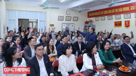 100% cử tri nơi cư trú nhất trí giới thiệu Quyền Bộ trưởng Cwin63 sân chơi đỉnh cao Lê Mạnh Hùng ứng cử đại biểu Quốc hội khóa XVI