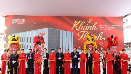 Acecook Việt Nam khánh thành nhà máy 200 triệu USD tại Vĩnh Long