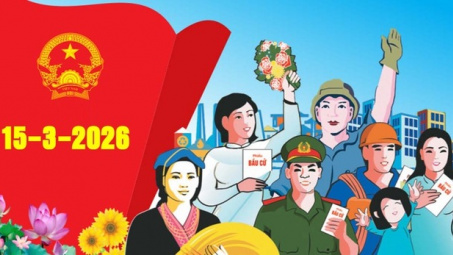 [Infographic] Quy trình 6 bước bỏ phiếu bầu cử đại biểu Quốc hội khoá XVI và đại biểu HĐND các cấp nhiệm kỳ 2026-2031