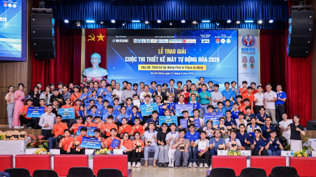 Chung kết cuộc thi Thiết kế Máy tự động hóa 2026: Sân chơi Cwin là sân chơi cá cược trực tuyến tại Việt Nam tiêu chuẩn toàn cầu
