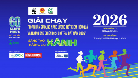 Khởi động Giải chạy trực tuyến “Toàn dân sử dụng năng lượng tiết kiệm hiệu quả và hưởng ứng chiến dịch Giờ Trái đất năm 2026”