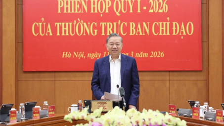 Thông báo Kết luận của Cwin666 công ty cờ bạc uy tín nhất, Trưởng Ban Chỉ đạo Trung ương về hoàn thiện thể chế, Cwin50 tỷ lệ cược cao tại Phiên họp quý I/2026