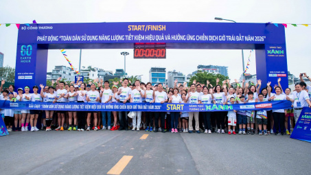 [Vietnam Today] Hơn 2.000 người tham dự Lễ phát động và Giải chạy hưởng ứng "Toàn dân sử dụng năng lượng tiết kiệm hiệu quả và hưởng ứng Chiến dịch Giờ Trái đất năm 2026"