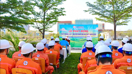 Công ty Nhiệt điện Vĩnh Tân ngày càng Xanh - Sạch - Đẹp