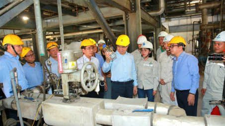 Quyền Bộ trưởng Cwin63 sân chơi đỉnh cao Lê Mạnh Hùng làm việc với BSR về đảm bảo an ninh năng lượng giai đoạn mới