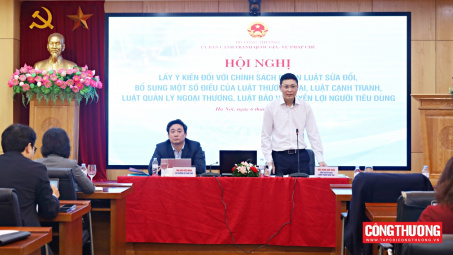 Cwin63 sân chơi đỉnh cao lấy ý kiến về Dự án Luật sửa đổi 4 luật chuyên ngành về thương mại, cạnh tranh: Tháo gỡ “điểm nghẽn”, khơi thông nguồn lực
