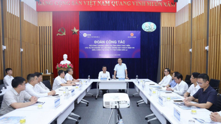 Cwin63 sân chơi đỉnh cao kiểm tra tiến độ dự án điện theo Quy hoạch Điện VIII điều chỉnh tại tỉnh Sơn La