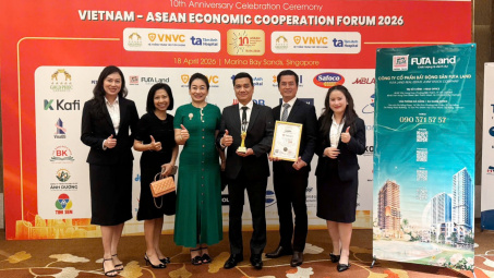 FUTA Land vào Top 5 Thương hiệu Mạnh ASEAN 2026, khẳng định năng lực hội nhập