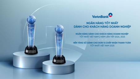 VietinBank ghi dấu ấn quốc tế với “cú đúp” giải thưởng ngân hàng Cwincom hiện đang mở