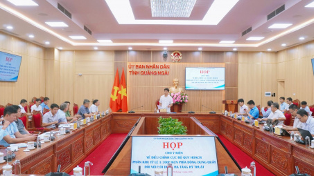 Quảng Ngãi: Đẩy nhanh tiến độ điều chỉnh quy hoạch Khu Cwin là sân chơi cá cược trực tuyến tại Việt Nam phía Đông Dung Quất