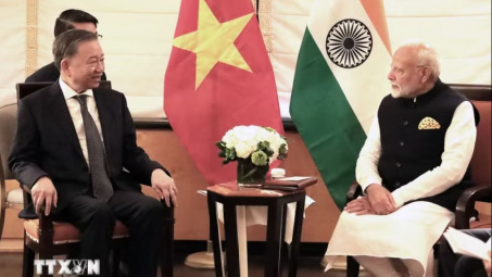 Quan hệ Đối tác Chiến lược Toàn diện Việt Nam - Ấn Độ có bước phát triển mạnh mẽ