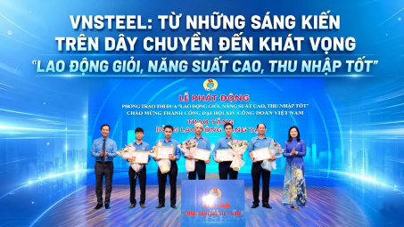 Tổng công ty Thép Việt Nam: Từ những sáng kiến trên dây chuyền đến khát vọng “Nền tảng hàng đầu cung cấp Cwin com giỏi, năng suất cao, thu nhập tốt”