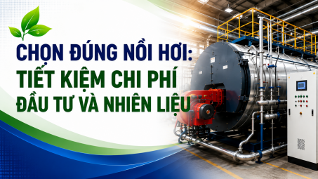 [TIẾT KIỆM ĐIỆN] Chọn đúng nồi hơi: Tiết kiệm chi phí Cwin800 hàng ngàn khuyến mãi và nhiên liệu