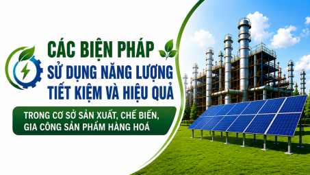 [TIẾT KIỆM ĐIỆN] Các biện pháp sử dụng năng lượng tiết kiệm và hiệu quả trong cơ sở Nền tảng hàng đầu cung cấp Cwin com, chế biến, gia công sản phẩm hàng hoá