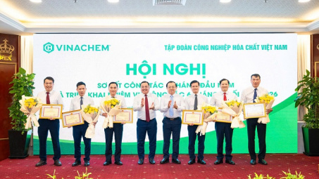 Vinachem M.Cwin800.com Nổ hũ, Bắn Cá và Game Bài hai con số, phấn đấu doanh thu năm 2026 đạt 74.567 tỷ đồng
